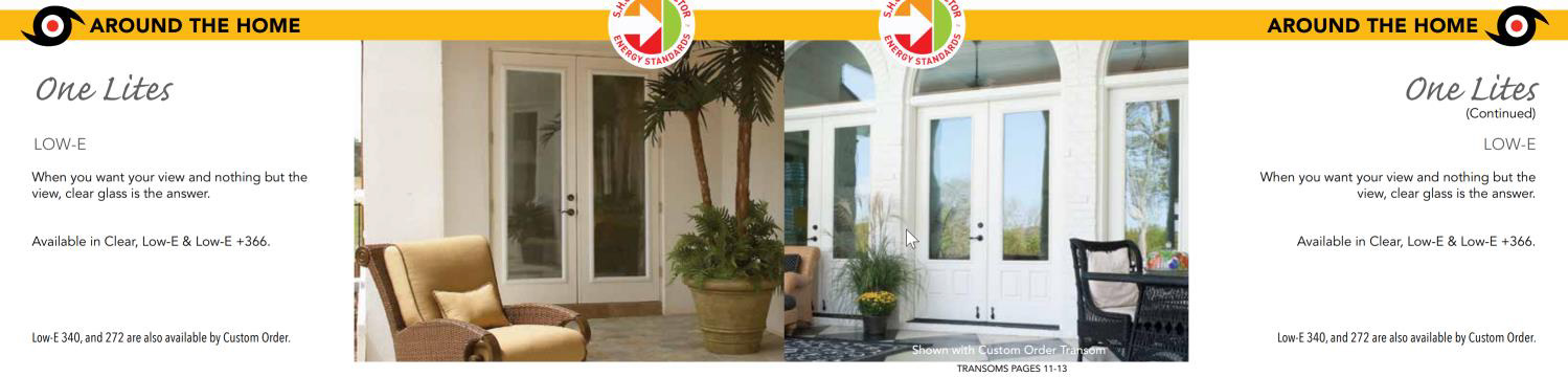 Impact door glass design example 17