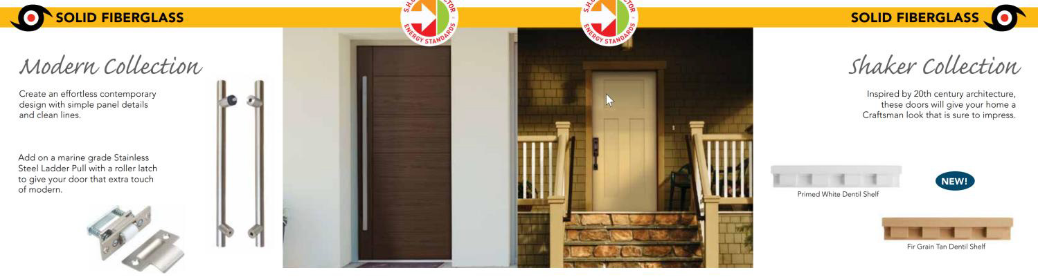 Impact door glass design example 19