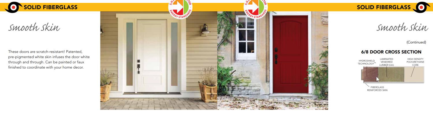 Impact door glass design example 21