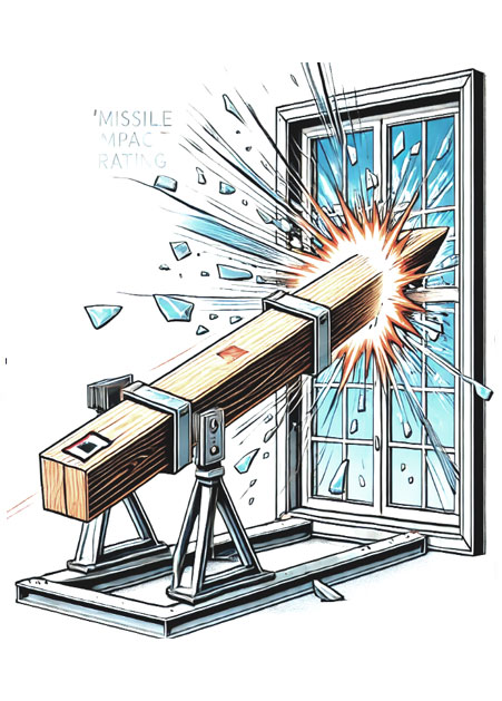 Illustration: Miami-Dade missile impact rating